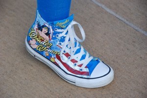 Super Cruiser Ride 2013 Wonder Woman shoes