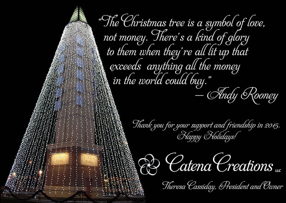 Merry Christmas from Catena Creations