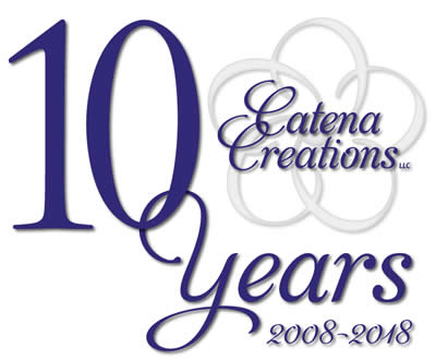 Catena Creations 10th anniversary logo